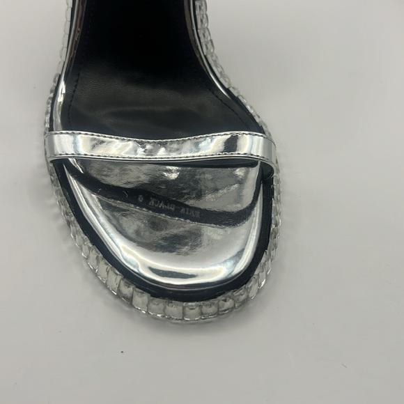 BRIK-BLACK STILETTO SANDAL size 9 - Picture 2 of 15